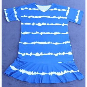 Alaster Queen Casual T Shirt Dress With Pockets Size Small